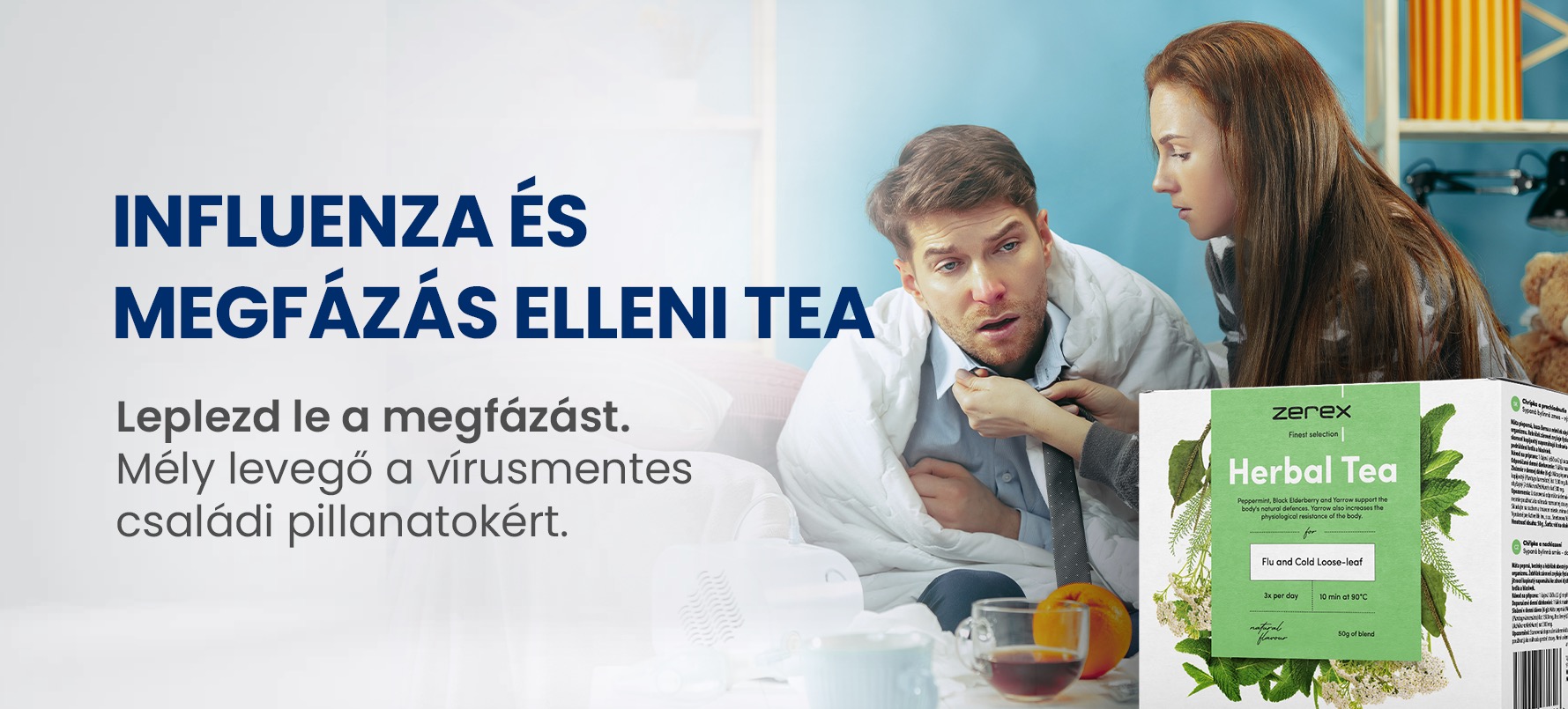 INFLUENZA és MEGFÁZÁS elleni tea